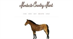 Desktop Screenshot of montecitocountrymart.com